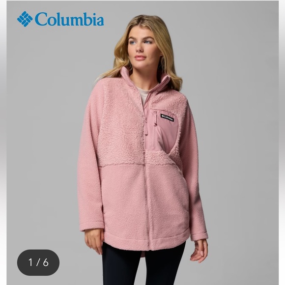 Columbia Jackets & Blazers - Columbia Lodge Sherpa Full Zip Fleece Jacket